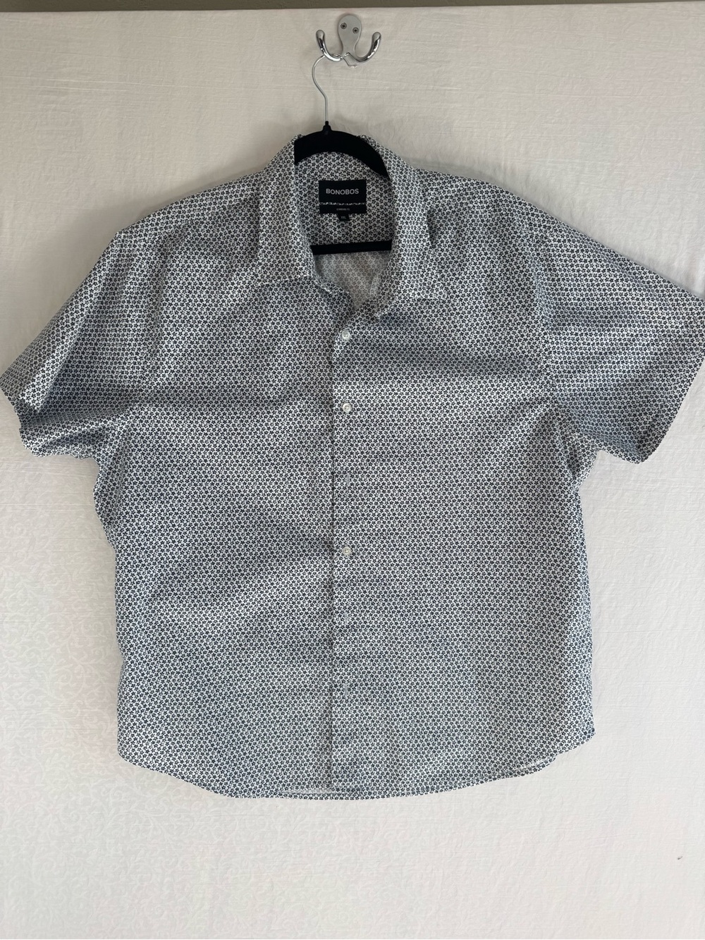 Bonobos XXL Men’s Short Sleeve Floral Print Button-Up Shirt